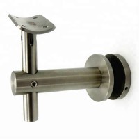 Stainless Steel Stair Handrail Accessories Adjustable Glass Handrail Bracket